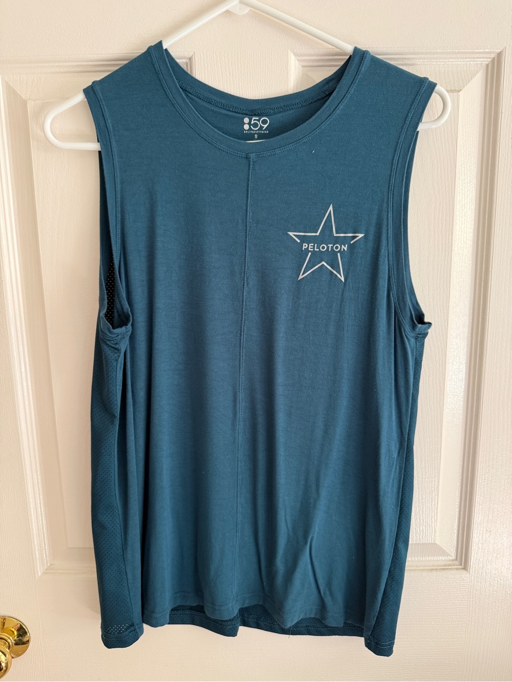 Peloton x Splits59 mesh back star tank, Size Small